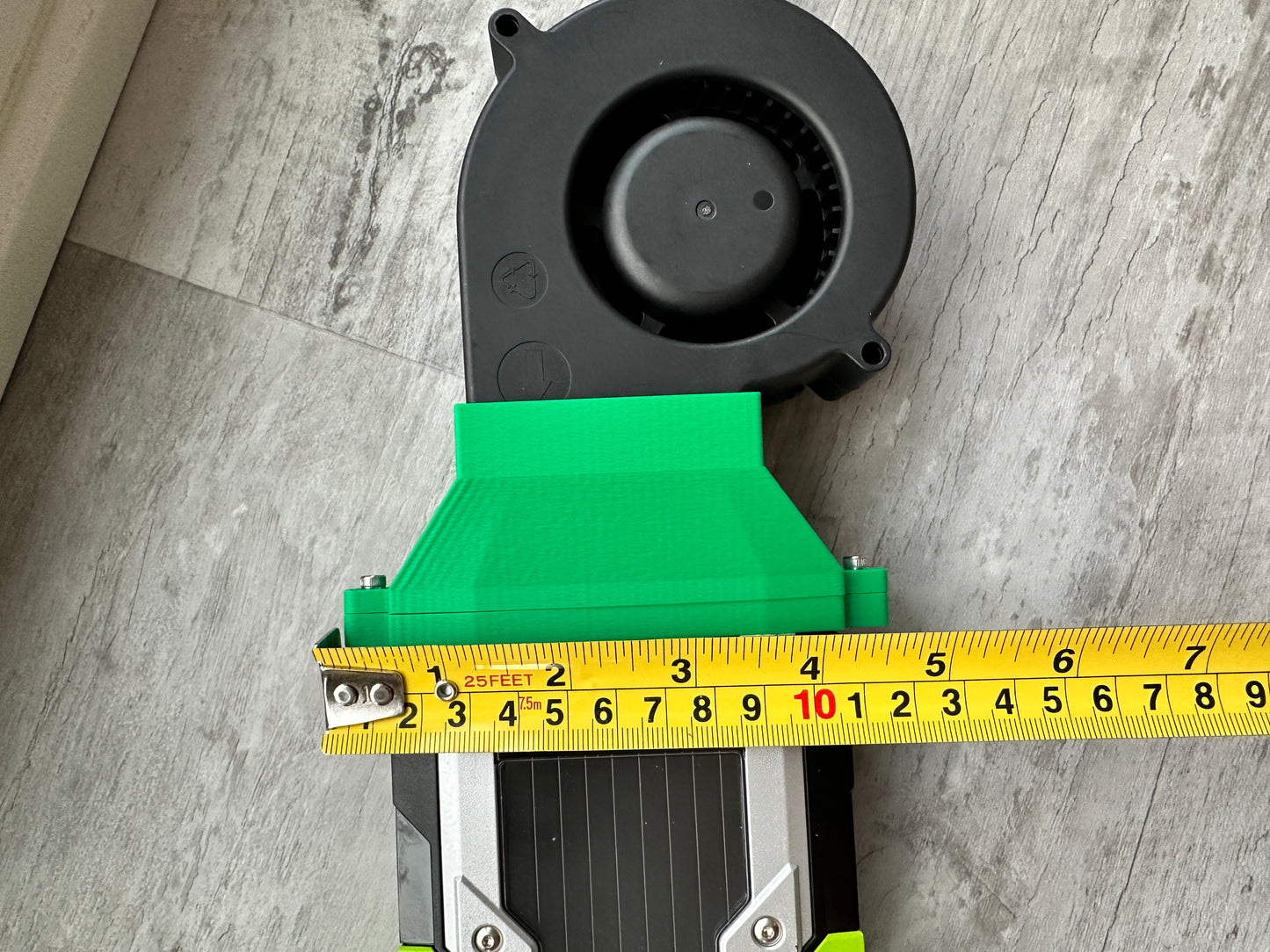 Nvidia Tesla Blower Fan Adapter Kit for M40,K80,P40,P100,V100s